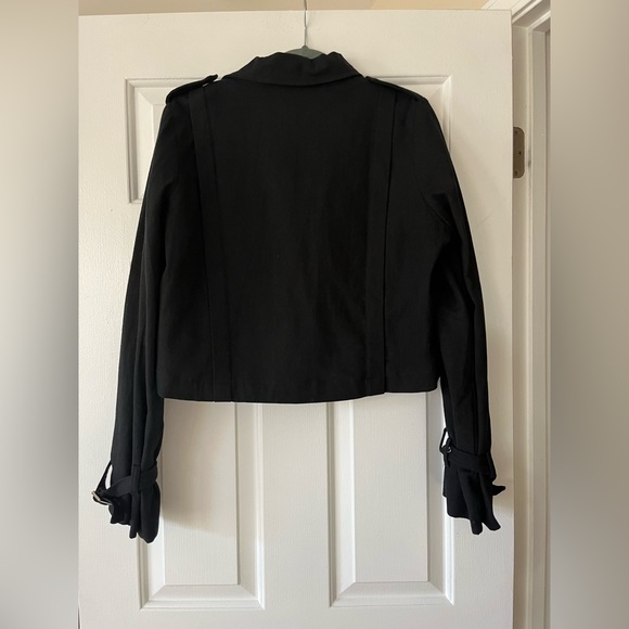 12th Tribe | On A Roll Black Cargo Jacket - M - Picture 6 of 7